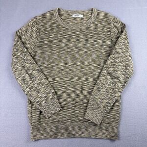 J.Lindeberg Men's Medium Pullover Knit Sweater Green Trippy Space‎ Golf
